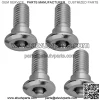 4 Front or Rear Wheel Disc Stud Screw Bolt For Yamaha Rhino 700 YXR700 F 2008-13 - Image 4