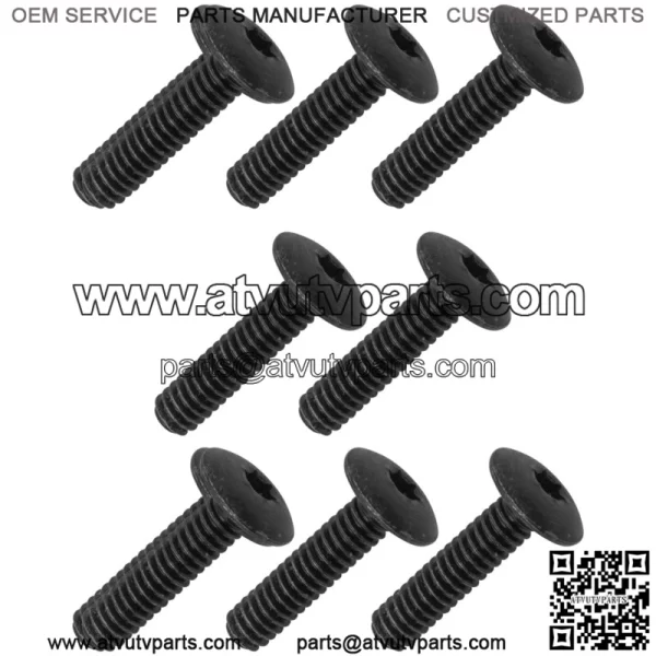 7517230 Screw Bolt For Polaris  Body Seat Rear Cab Rack Fenders QTY 8 - Image 5