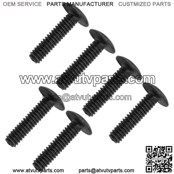 7517230 Screw Bolt For Polaris  Nosepan Body Windshield QTY 6 - Image 3