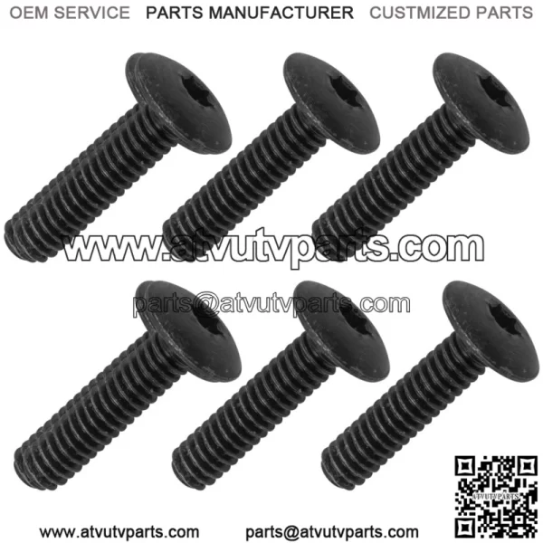 7517230 Screw Bolt For Polaris  Nosepan Body Windshield QTY 6 - Image 5