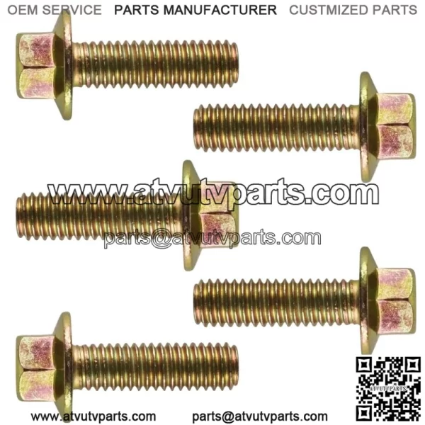 5x Flanged Head Clutch Bolt M6x20 for Polaris RZR S 1000 / RZR XP 4 1000 2021 (For: Polaris) - Image 3
