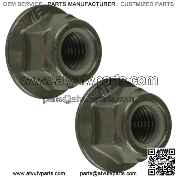 2x Front Bumper Nylon Lock Nut for Polaris Ranger 1000 Full Size 2021-2022  (For: Polaris) - Image 4