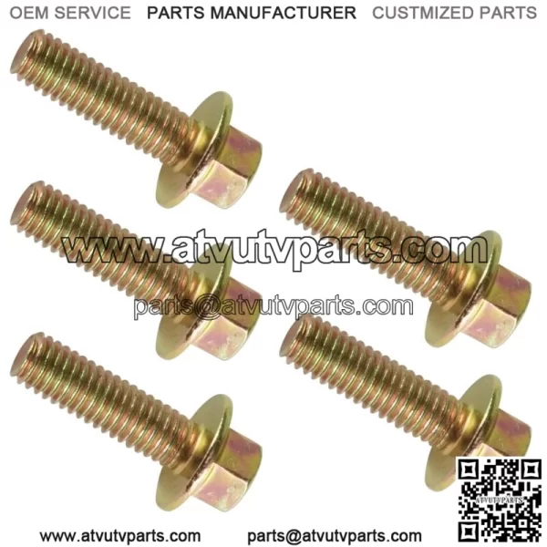 5x Flanged Head Clutch Bolt M6x20 for Polaris Ranger XP 1000 2020 2021 2022 (For: Polaris) - Image 5