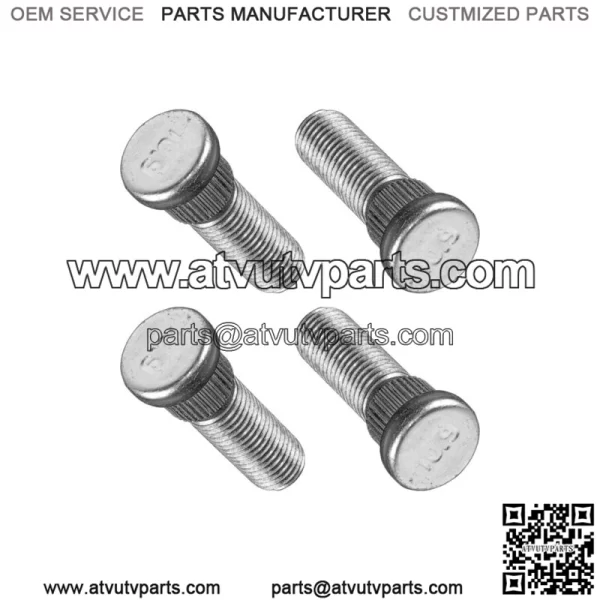 4 Front or Rear Hub Stud Bolt Fits Polaris General 1000 EPS / 4P MD PS 2016-2019 (For: Polaris) - Image 4