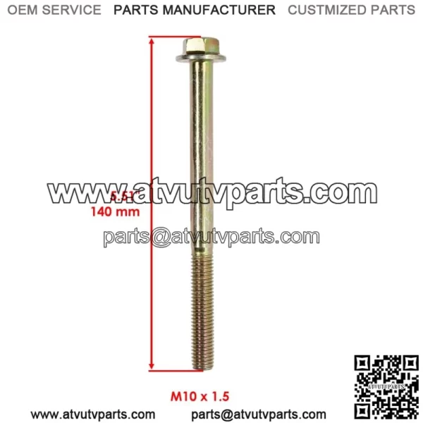 2x Rear Bearing Carrier Upper Bolt & Nut For Polaris Scrambler XP 1000 HO 2014 (For: Polaris) - Image 2