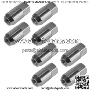 8X Wheel Lug Nut 3/8 for Polaris Sportsman 800 EFi 2005 2006 2007 (For: Polaris Sportsman 800)