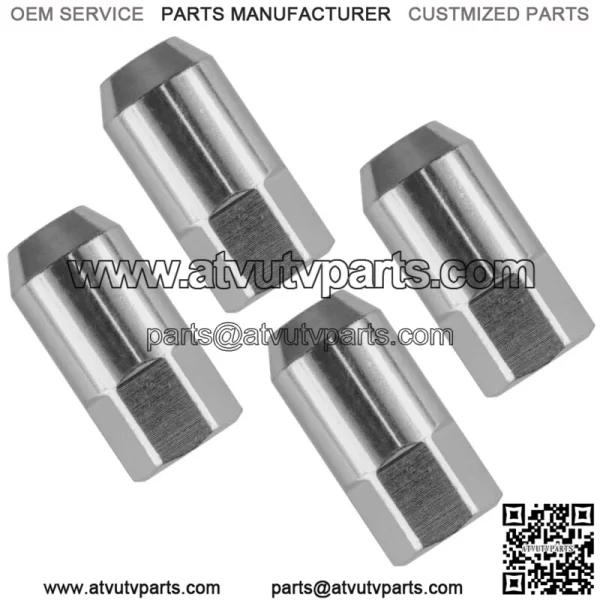 4X Wheel Lug Nut 3/8 for Polaris Sportsman 800 EFi 2005 2006 2007 (For: Polaris Sportsman 800) - Image 4