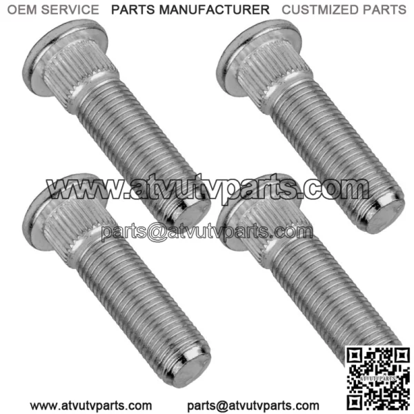 4 Front Rear Wheel Hub Stud Bolt For Polaris Sportsman 500 570 2006-2019 7518378 (For: Polaris Sportsman 570) - Image 4