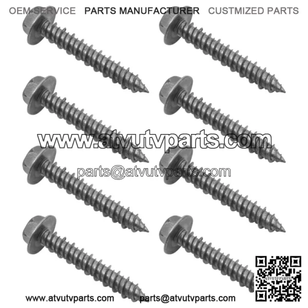 Clutch Cover Screw Bolts for Polaris RZR Ranger 500 570 900 1000 M6 x 35 Qty 8 - Image 3