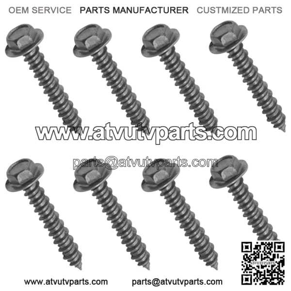Clutch Cover Screw Bolts for Polaris RZR Ranger 500 570 900 1000 M6 x 35 Qty 8 - Image 5