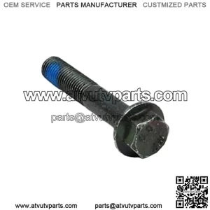 Polaris Ranger Hex Flange Bolt Olive Drab, 10 mm x 1.25 mm x 60 mm,  OEM Part 7519210, Qty 1