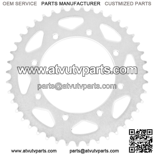 Drive Chain & Sprockets Kit fits Kawasaki KLR650 KL650 1987 1988 1989 1990 - Image 2