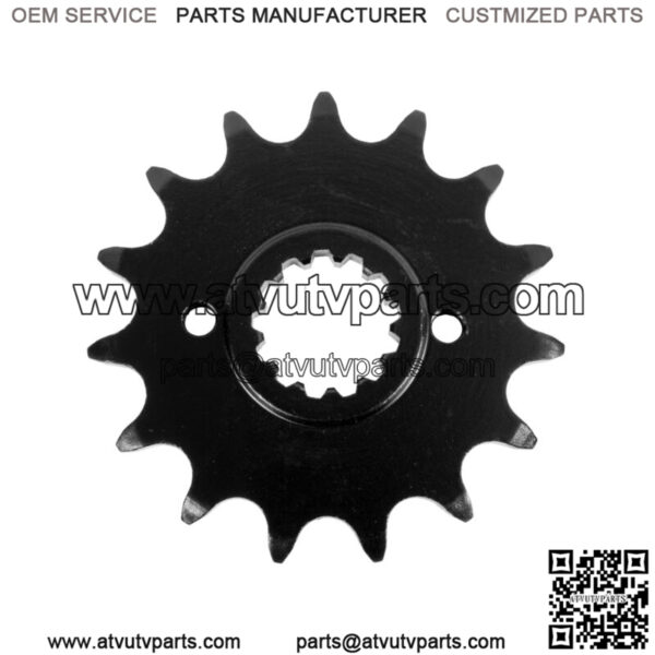 Drive Chain & Sprockets Kit fits Kawasaki KLR650 KL650 1987 1988 1989 1990 - Image 4