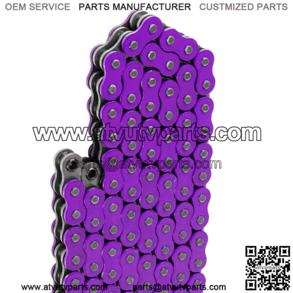O-Ring Purple Drive Chain for Polaris Sport 400L 1994 1995 1996 1997 1998 - Image 4