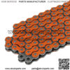 Orange Drive Chain for Kawasaki KFX400 KSF400A 2003 2004 2005 2006 - Image 3