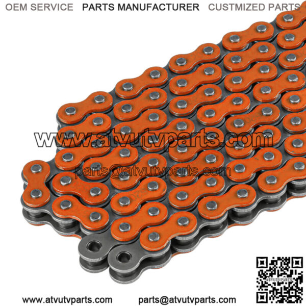 Orange Drive Chain for Kawasaki KFX400 KSF400A 2003 2004 2005 2006 - Image 3