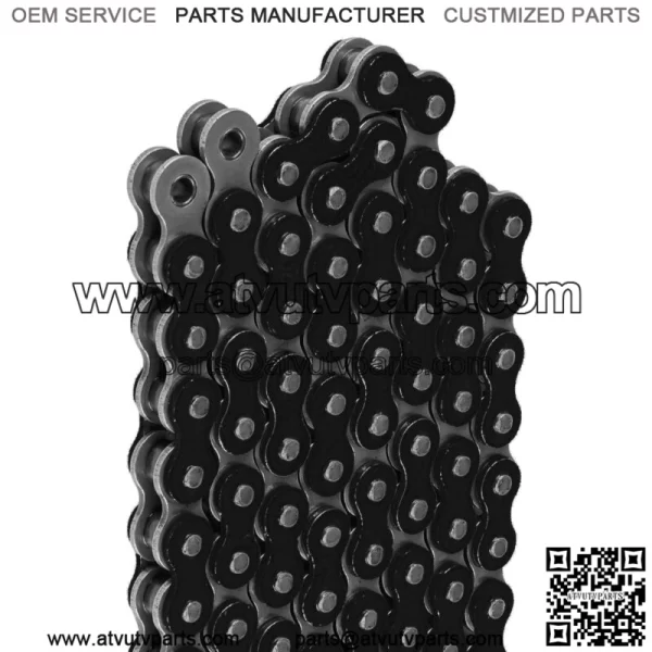 Black Drive Chain for Suzuki LTZ400 LTZ400Z Quadsport Z400 2X4 2003-2014 - Image 4