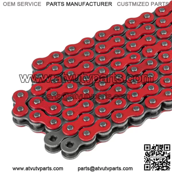 Red Drive Chain for Yamaha Blaster 200 YFS200 1988-2006 - Image 3