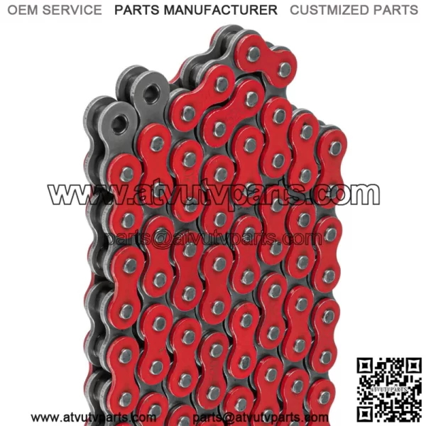 Red Drive Chain for Honda ATC200 ATC200E ATC200M ATC200S 1981-1986 - Image 4