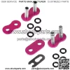 Pink O-Ring Drive Chain for Suzuki LTZ400 Quadsport 2003 2004 2005 06 07 08 2009 - Image 5