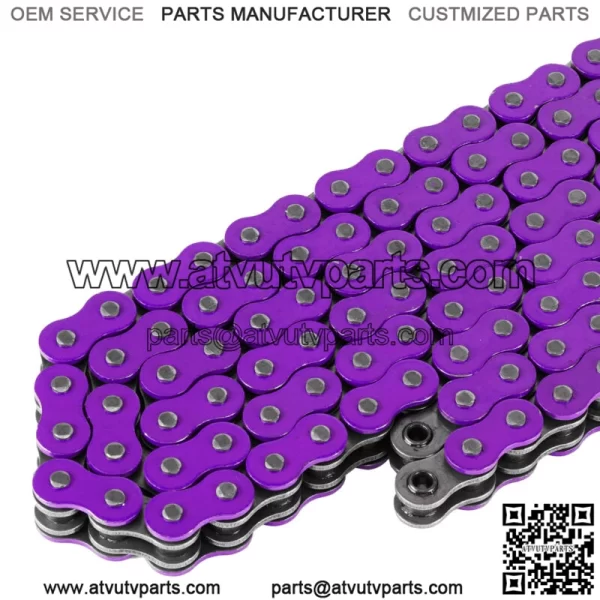 O-Ring Purple Drive Chain for Yamaha Banshee 350 YFZ350 1997-2006 - Image 3