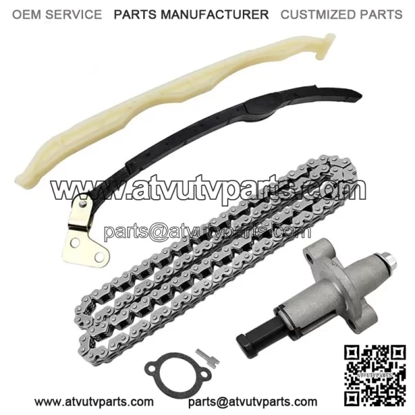 Cam Timing Chain Guides Tensioner Kit for Yamaha Rhino 660 YXR660 2004-2007 (Fits: Yamaha Rhino 660)