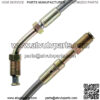 Front Left Brake Line w/ Fittings for Polaris Scrambler 400L 4x4 1995 1996 - Image 3