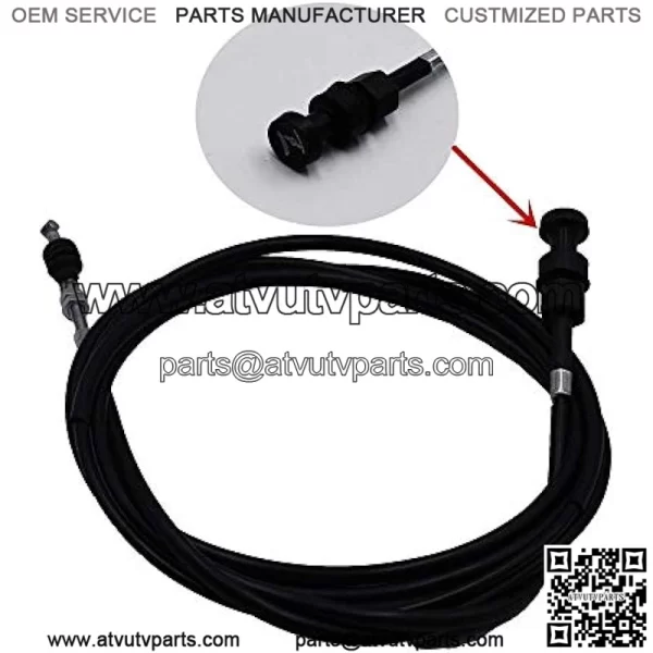54017-7502 Choke Cable For Kawasaki Gas Mule 3010 Trans New Starter - Image 3