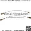 Car Tailgate Cables, 2Pcs Tailgate Cable Hook 53045 1065 Replacement for Kawasaki Mule 3000 3010 3020, Automotive Tailgate Cables Replacement Parts