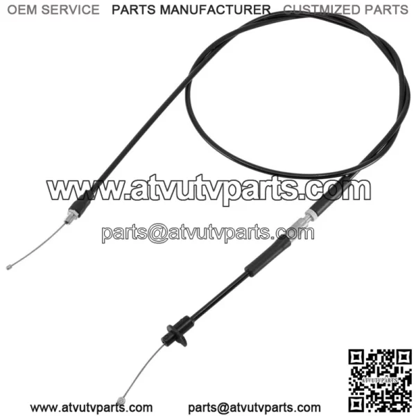 Throttle Cable for Polaris 7081220 7081102 7081182  / 1/4 Turn 52 inch
