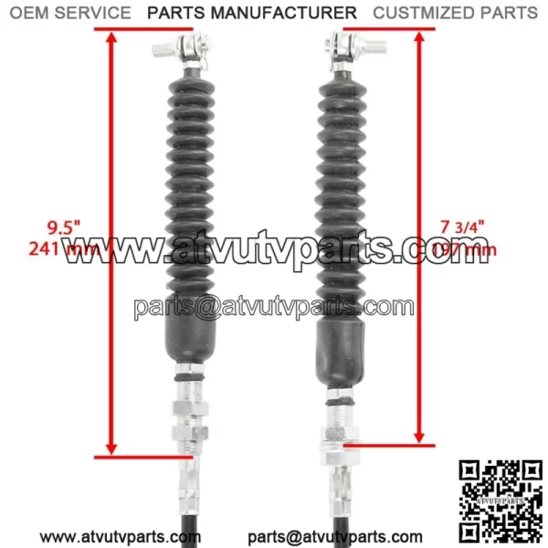 Base Shift Cable fits Polaris Ranger 1000 Diesel 2015 2016 2017 2018 Except Crew (For: Polaris) - Image 2