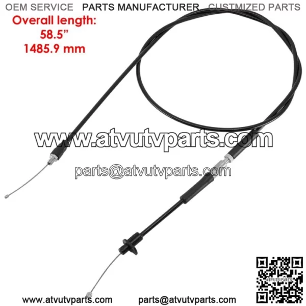 Throttle Cable for Polaris Sportsman 800 Forest 2012-2014 / 7081220 7081102 (For: Polaris Sportsman 800) - Image 2