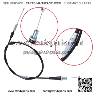 Fit 1995-2005 105CM Throttle Cable For Yamaha Wolverine 350 YFM350FX 4x4 (For: Yamaha)