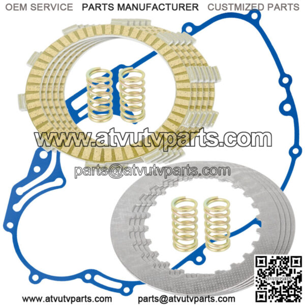 Clutch Friction Plates And Gasket Kit for Kawasaki Bayou 250 KLF250A 2003-2011