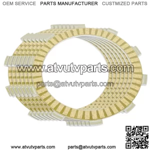 Clutch Friction Plates for Honda TRX250R Fourtrax 250 2X4 1986 1987 1988 1989