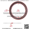 Clutch Friction w Steel Plates and Gasket Springs Kit for Yamaha FJR1300 2016-23 - Image 4