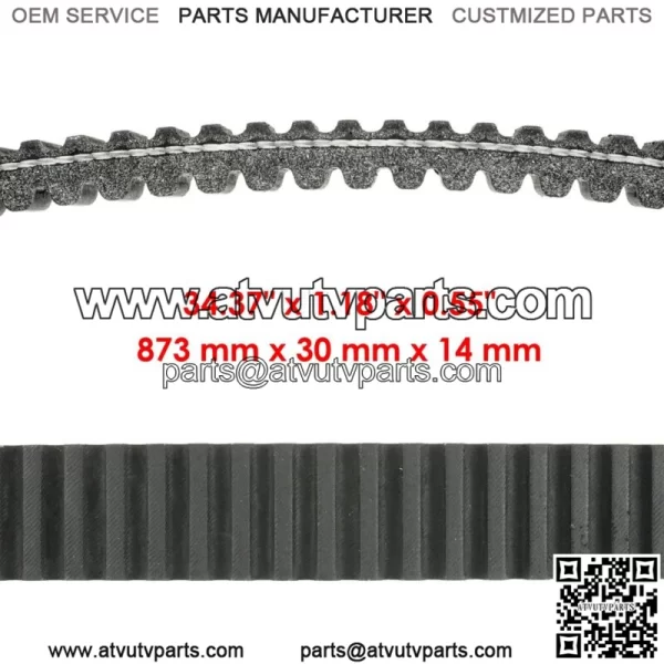 Drive Belt for Yamaha Rhino 450 YXR450 YXR 450 4X4 2006-2009 - Image 2
