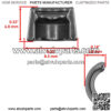 Intake Valve Kit for Yamaha Grizzly 550 YFM550 4x4 2009 / 28P-12111-00-00 - Image 5