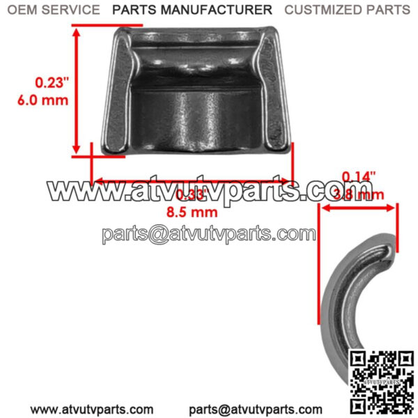 Intake Valve Kit for Yamaha Grizzly 550 YFM550 4x4 2009 / 28P-12111-00-00 - Image 5