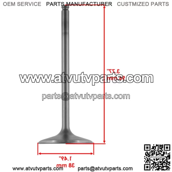 Intake Valve Kit For Polaris RZR 4 XP 900 2012 /3022134 7081470 - Image 2