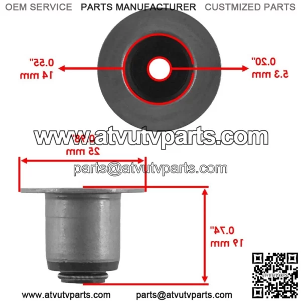 Intake Valve Kit For Polaris RZR 4 800 2010 / 5137265 7043948 - Image 4