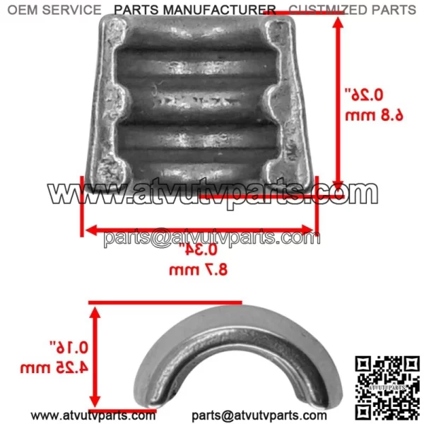 Intake Valve Kit For Polaris Ranger Crew 800 4X4 2010 / 5137265 5411895 - Image 5