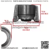 Intake Valve Kit For Polaris Ranger XP 900 2013 / 3022415 7043919 - Image 4