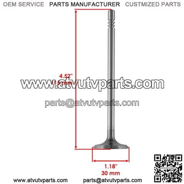 Exhaust & Intake Valve for Polaris Sportsman 800 EFI 2005-2014 (For: Polaris Sportsman 800) - Image 2