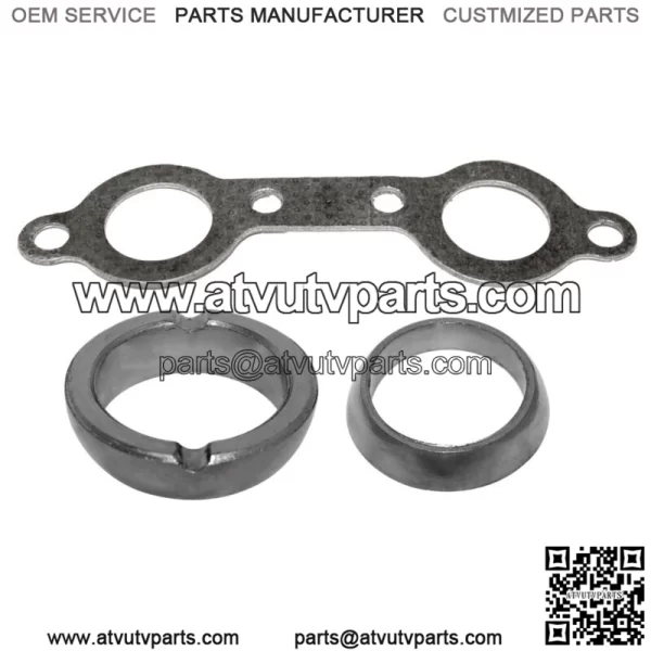 Exhaust Muffler Gasket Kit for Polaris Sportsman 800 EFI 2010 2012 2013 2014 (For: Polaris Sportsman 800) - Image 3