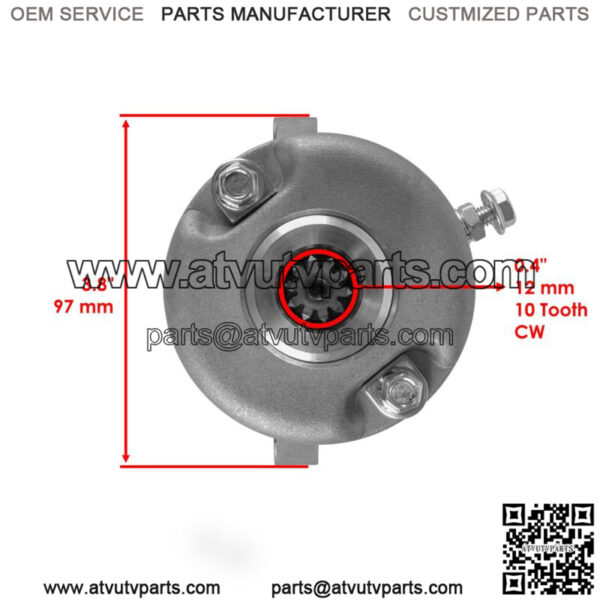 Starter For Polaris Hawkeye 300 4x4 2006-2008 18912 3089879 3090192 CW - Image 2