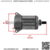 Starter For Polaris Hawkeye 300 4x4 2006-2008 18912 3089879 3090192 CW - Image 3