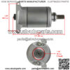 Starter for Yamaha ATV 28P-81890-00-00 28P-81890-01-00 - Image 2