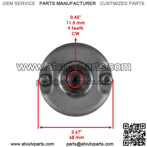 Starter Motor For Suzuki King Quad 750 LTA750X 4x4 2009-2018 19488 - Image 2