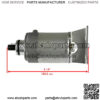 Starter and Relay Solenoid fits Kawasaki Bayou 185 KLF185A 1985 1986 1987 1988 - Image 2